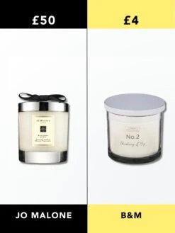 Jo Malone Candle Vs B&M Candle