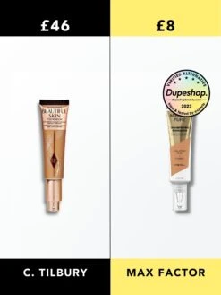 Charlotte Tilbury Foundation Vs Max Factor Foundation