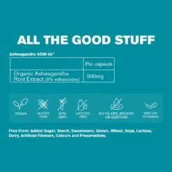 Ashwagandha KSM-66® -Coola Store AshwagandhaKSM 66labelAshwagandha