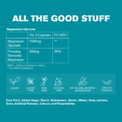 Magnesium Glycinate 18 Magnesium Glycinate -Coola Store Magnesium glycinate label