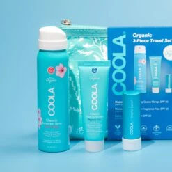 Coola 3 Piece Organic Suncare Travel Set
